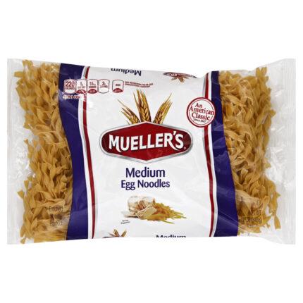 Mueller'S, Medium Egg Noodles, Case Of 12, 12 Oz