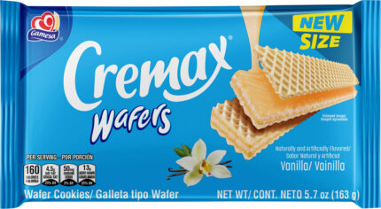 Gamesa Usa, Cremax Wafer Cookies Vanilla, Case Of 19, 5.7 Oz
