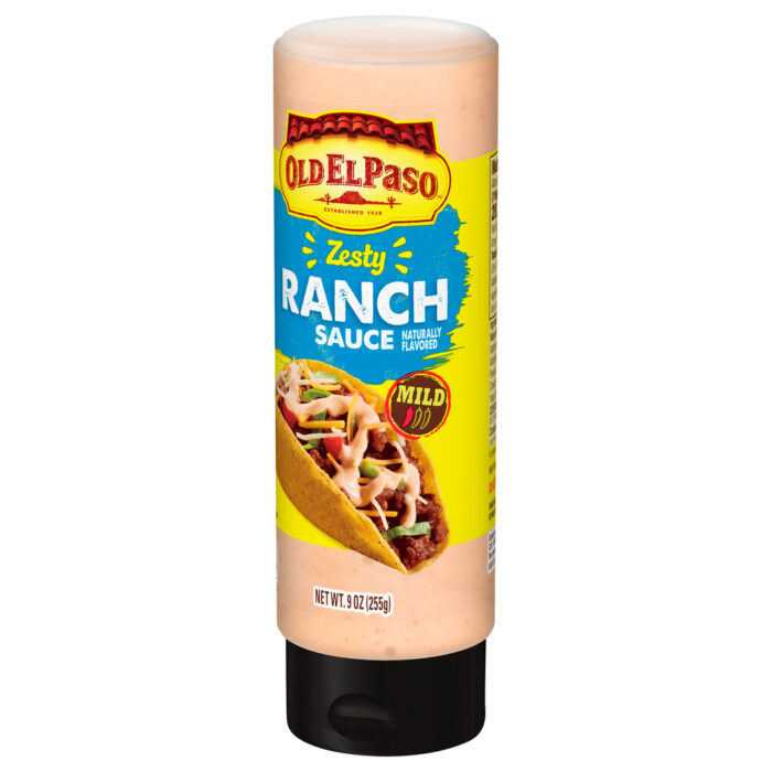 Old El Paso, Zesty Ranch Squeeze Sauce, Case Of 8, 9 Oz - Image 1