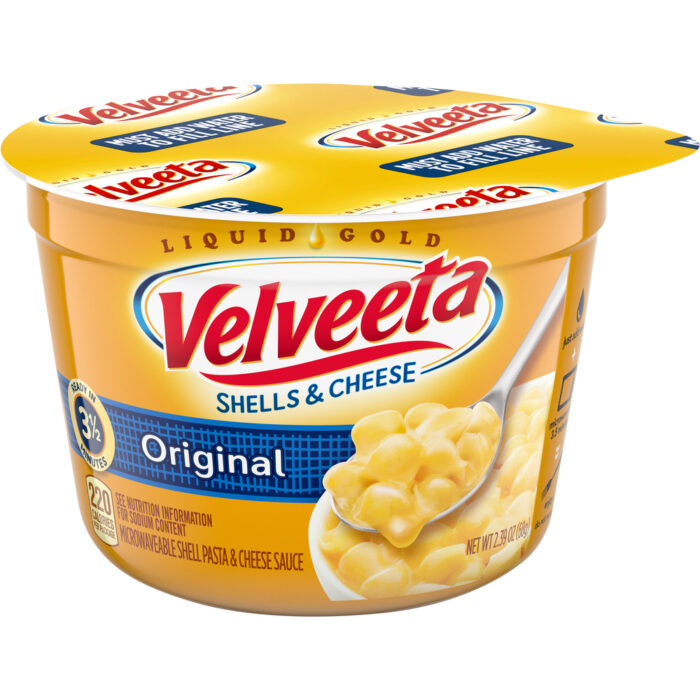 Velveeta, Original Shells And Cheese Cup, Case Of 10, 2.39 Oz - Image 1