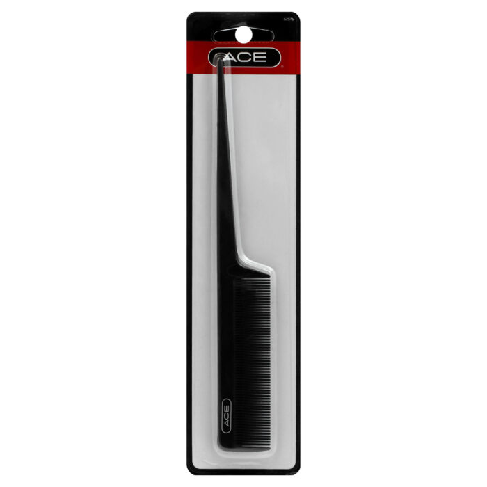 Ace, Tail Comb 8" Black, Case Of 6, 1 Ct - Image 1