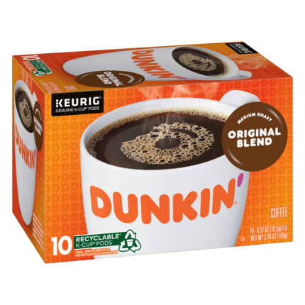 Dunkin' Donuts, K-Cup Pods Medium Roast Original Blend Coffee, Case Of 6, 3.7 Oz