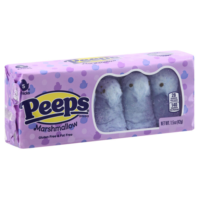 Peeps, Lavendar Marshmallow, Case Of 24, 1.5 Oz - Image 1