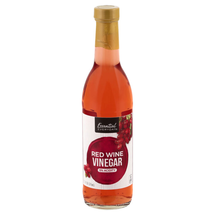 Essential Everyday, Red Wine Vinegar, Case Of 12, 12.7 Oz - Image 1