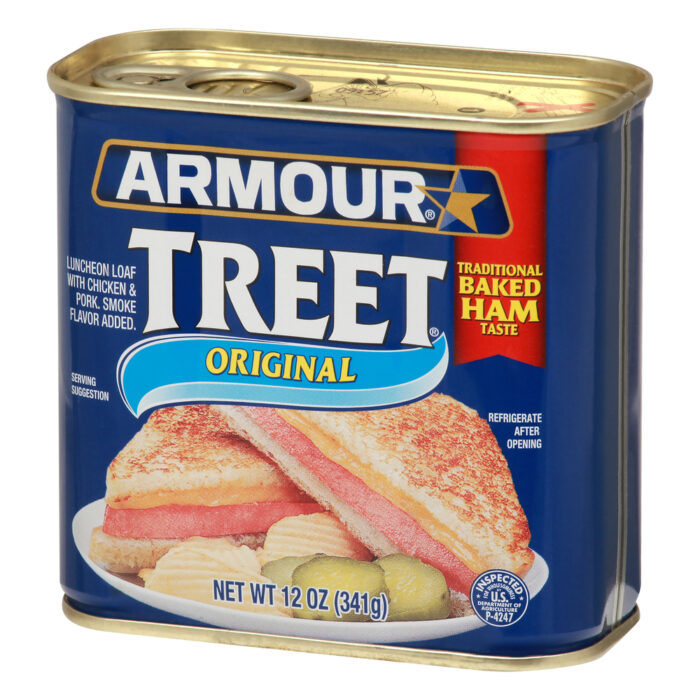 Armour, Treet Original Luncheon Loaf Pull Top Can, Case Of 12, 12 Oz - Image 1