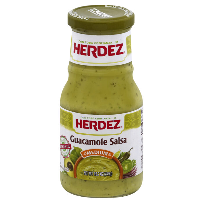 Herdez, Guacamole Salsa Medium, Case Of 12, 15.7 Oz - Image 1