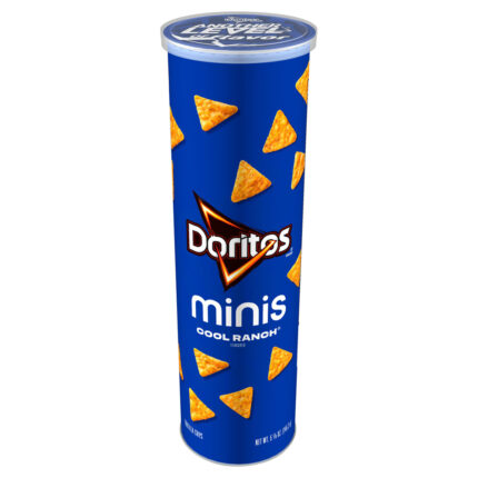 Doritos, Mini'S Tortilla Chips Cool Ranch Flavored, Case Of 12, 5.12 Oz
