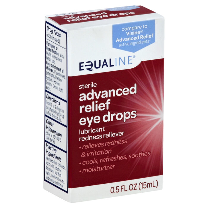 Equaline, Eye Drops Advanced Relief, 1 Each, .5 Fl Oz - Image 1