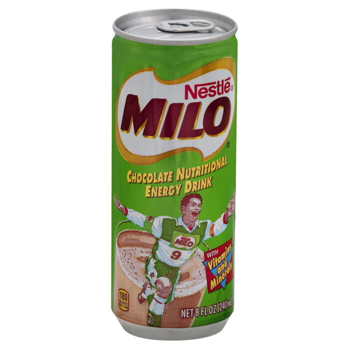 Nestle, Milo Chocolate Nutritional Energy Drink, Case Of 24, 8 Fl Oz - Image 1