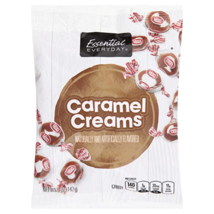 Essential Everyday, Caramel Creams Candy, Case Of 12, 5 Oz