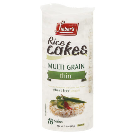 Liebrs Rice Cakes,Thin,Mltgrn 3.1 Oz