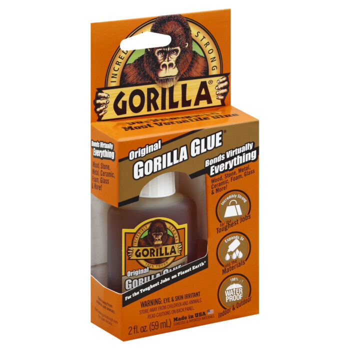 Gorilla, Glue Bottle Original, Case Of 8, 2 Fl Oz - Image 1