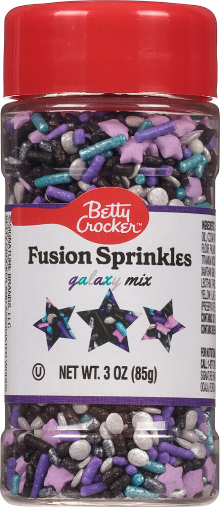 Betty Crocker, Fusion Sprinkles Galaxy Mix, Case Of 6, 3 Oz