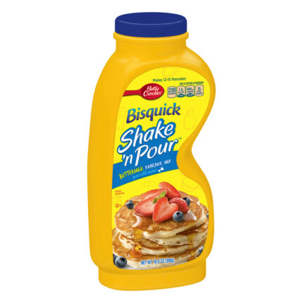 Betty Crocker, Bisquick Shake 'N Pour Buttermilk Pancake Mix, Case Of 8, 10.6 Oz