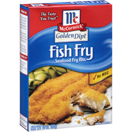 Golden Dipt, Seafood Fry Mix Fish Fry, Case Of 8, 10 Oz