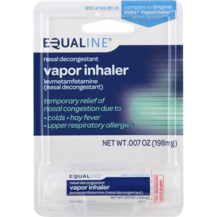Equaline, Nasal Decongestant Vapor Inhaler, 1 Each, 1 Ct