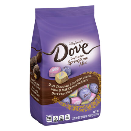 Dove, Dark Chocolate Springtime Mix Bag, Case Of 6, 22.7 Oz
