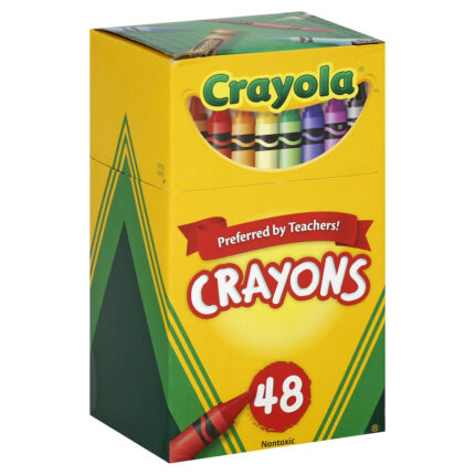 Crayola, Crayons, Case Of 6, 48 Ct