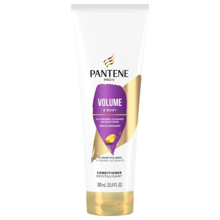 Pantene, Pro-V Volume & Body Conditioner, Case Of 3, 10.4 Fl Oz