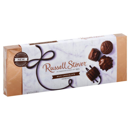 Russell Stover, Milk Chocolate Assortment, Case Of 6, 9.4 Oz