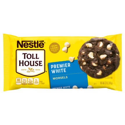 Nestle Toll House Premier White Morsels Bag, Case Of 12, 12 Oz