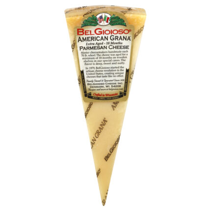 Belgio Chs,Amrcn,Grana E/W Wedge 8 Oz