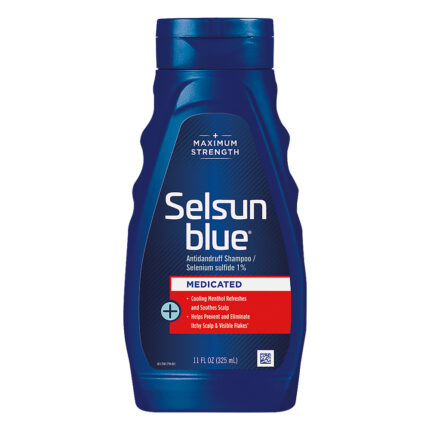 Selsun Blue, Medicated Maximum Strength Anti-Dandruff Shampoo, Case Of 6, 11 Fl Oz