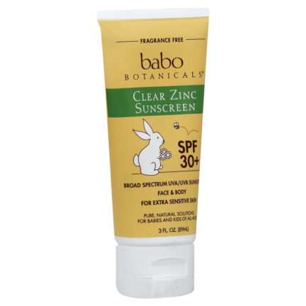 Babo Sunscrn,Clr Zinc,Un,Spf30 3 Fz
