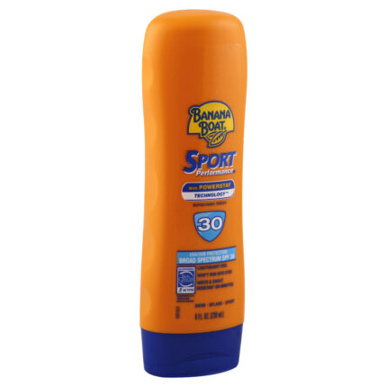 Banana Boat, Sport Power Stay Sunscreen Lotion Spf 30, Case Of 3, 8 Fl Oz
