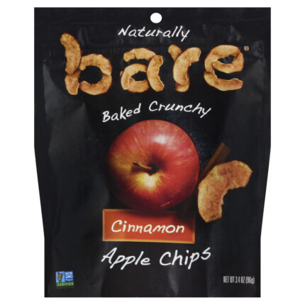 Bare Apple Chips,Cinnamon 3.4 Oz