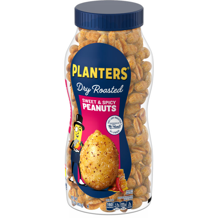 Planters, Sweet And Spicy Peanuts, Case Of 12, 16 Oz - Image 1