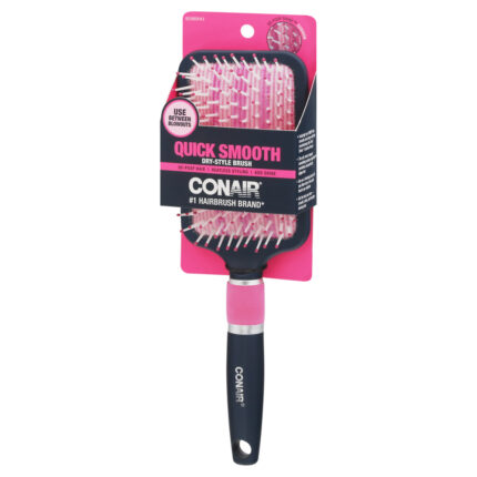 Conair, Quick Smooth Dry-Style Hairbrush, Case Of 3, 1 Ct