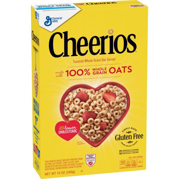 General Mills, Cheerios Toasted Whole Grain, Case Of 14, 12 Oz - Image 1