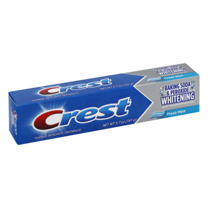 Crest, Fluoride Anticavity Fresh Mint Toothpaste, Case Of 12, 5.7 Oz