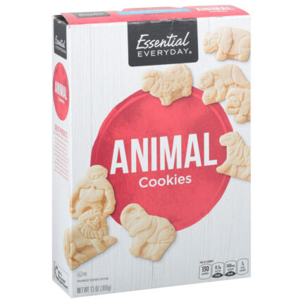 Essential Everyday, Animal Cookies, Case Of 12, 13 Oz