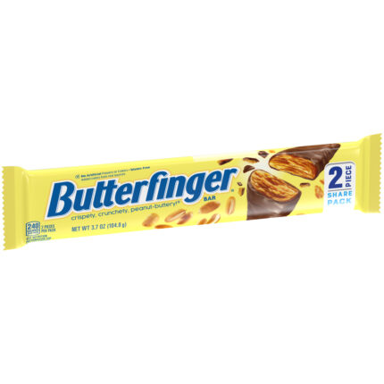Butterfinger, Crispety Crunchety Peanut Buttery! Bar, Case Of 18, 3.7 Oz