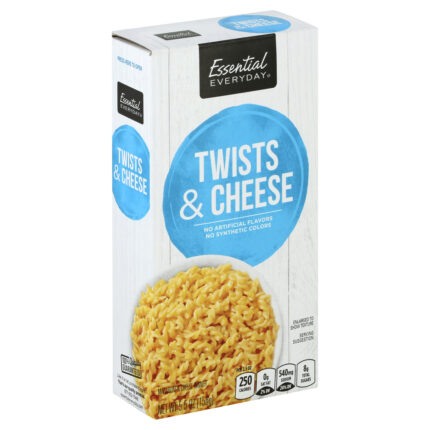 Essential Everyday, Twists And Cheese, Case Of 24, 5.5 Oz