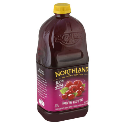 Northland, Cranberry Raspberry 100% Juice No Sugar Added, Case Of 8, 64 Fl Oz