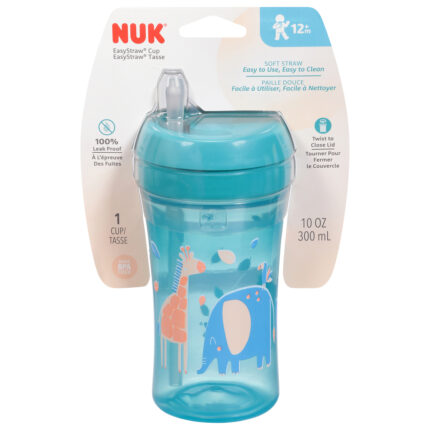 Nuk, Easystraw Cup 10 Oz 12 Month +, Case Of 2, 1 Ct