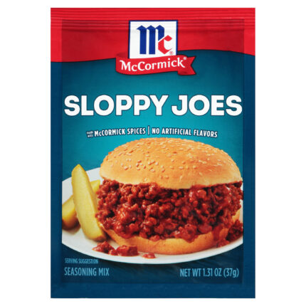 Mccormick, Sloppy Joes Seasoning Mix, Case Of 12, 1.31 Oz