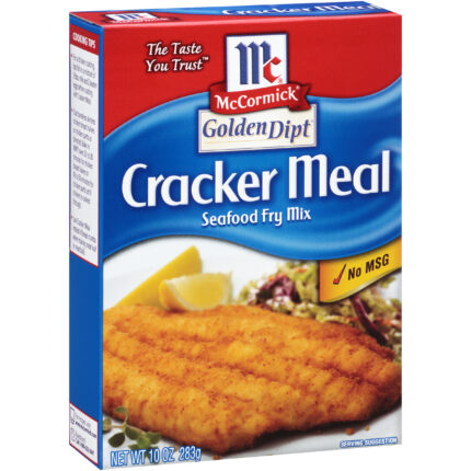 Golden Dipt, Seafood Fry Mix Cracker Meal, Case Of 8, 10 Oz