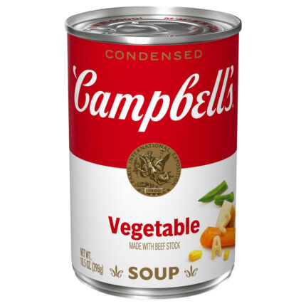 Campbell'S, Condensed Vegetable Soup, Case Of 12, 10.5 Oz