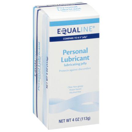 Equaline, Personal Lubricant Jelly, Case Of 6, 4 Oz