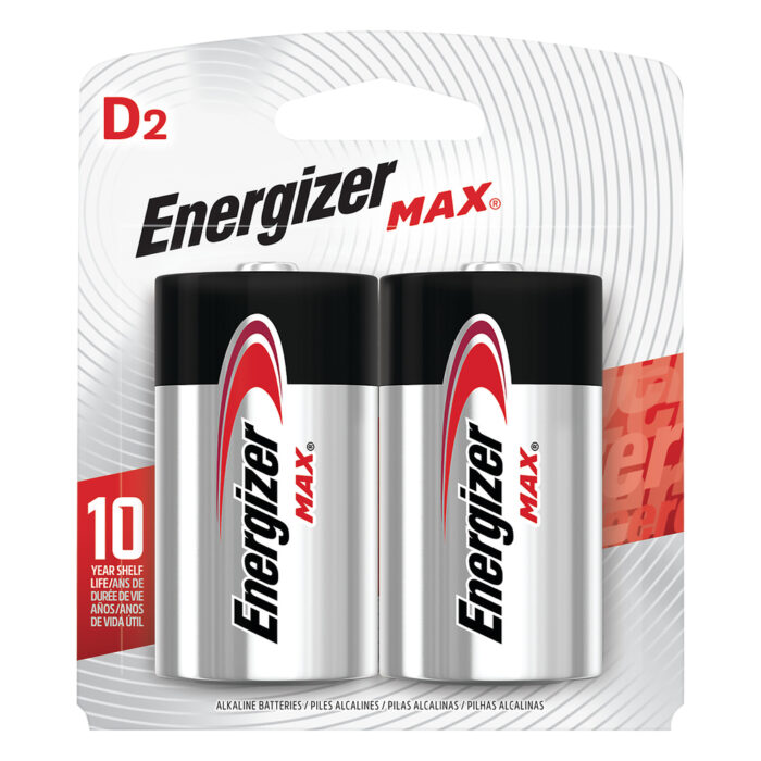 Energizer, Max Alkaline Batteries Size D, Case Of 12, 2 Ct - Image 1