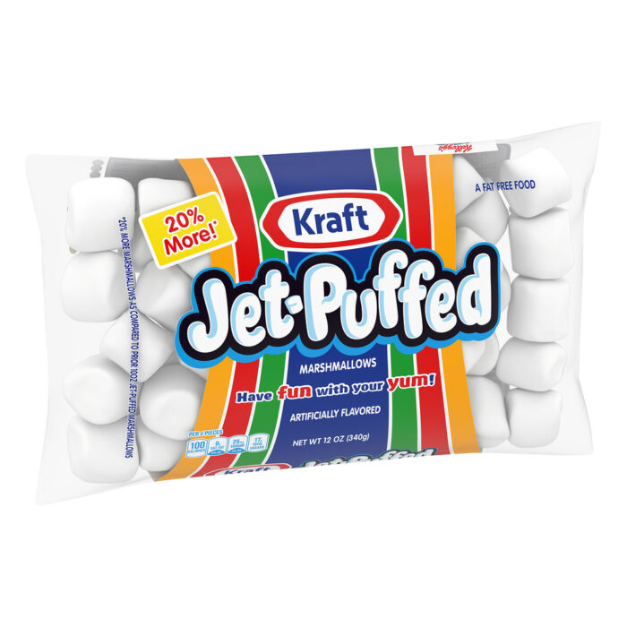 Jet-Puffed, Jet Puffed Marshmallows, Case Of 18, 12 Oz - Image 1