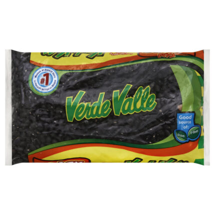 Verde Valle, Dry Black Beans, Case Of 12, 32 Oz