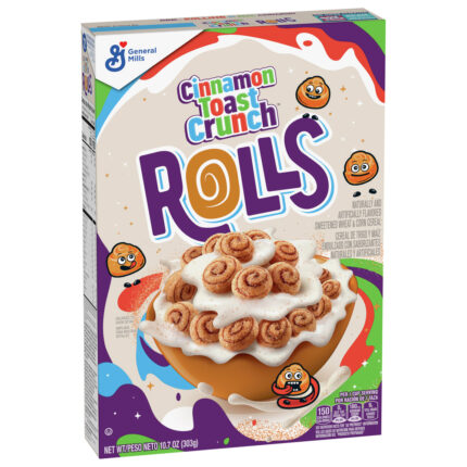 General Mills, Rolls Breakfast Cereal, Case Of 12, 10.7 Oz
