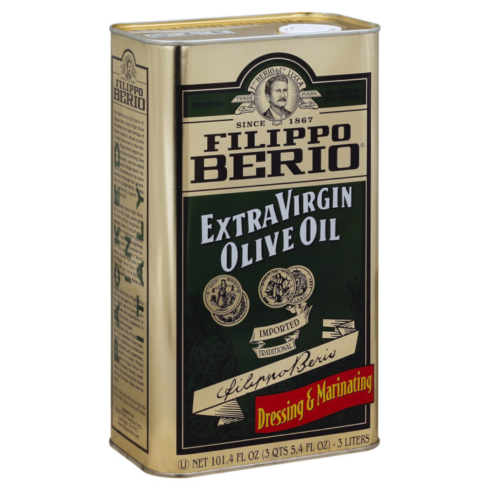 Filippo Berio, Extra Virgin Olive Oil, Case Of 4, 101 Fl Oz - Image 1