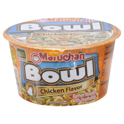 Maruchan, Chicken Flavor Ramen Noodles With Vegetables, Case Of 6, 3.3 Oz