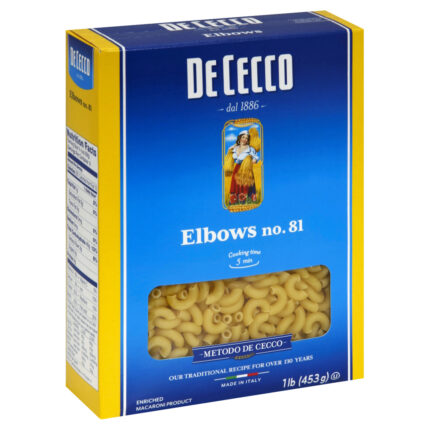 Dcecco Pasta,Elbows 16 Oz